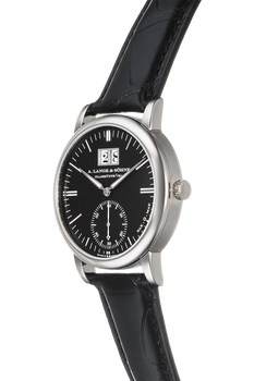 Langematik Big Date White Gold Automatic