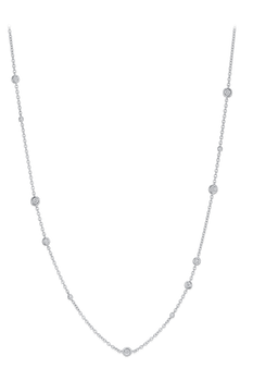 Floating Diamonds Necklace 0.35 ct.