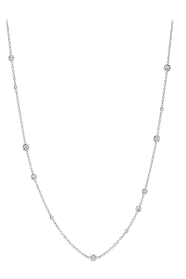 Floating Diamonds Necklace 0.35 ct.