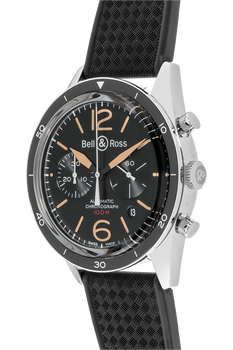 BR 126 Sport Heritage Chronograph Stainless Steel Automatic