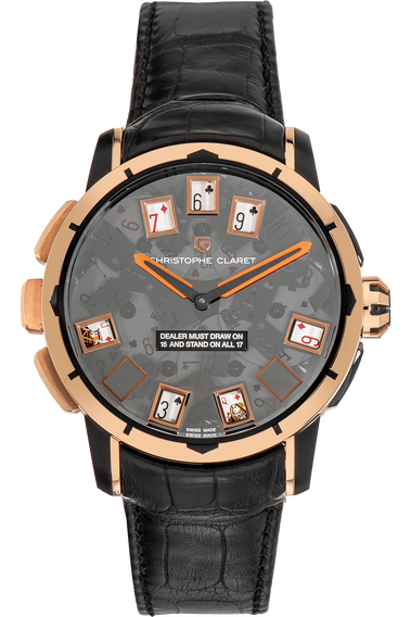 Blackjack 21 Rose Gold and Titanium Automatic
