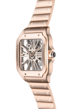 Santos Skeleton Rose Gold Manual