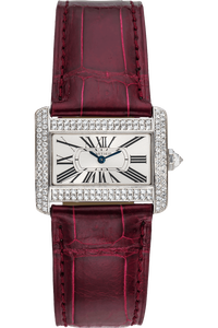 Tank Divan White Gold Quartz