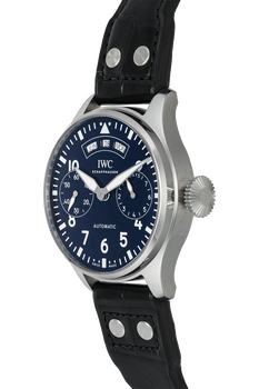 Pre Owned IWC Schaffhausen Big Pilot s Watch Annual Calendar 150 Years Stainless Steel Automatic
