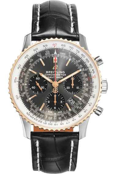 Navitimer Rose Gold and Stainless Steel Automatic