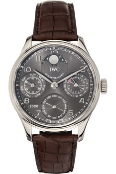 Portuguese Perpetual Calendar White Gold Automatic
