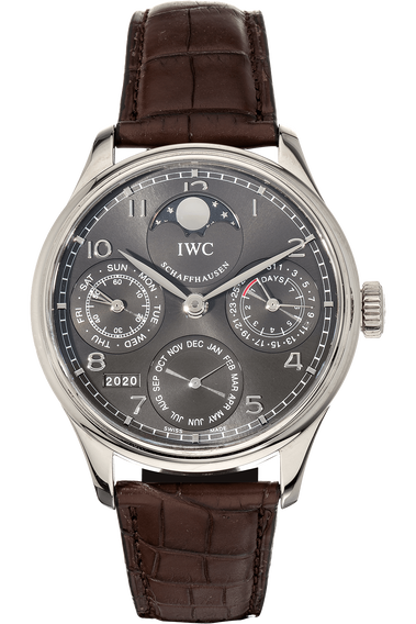 Portuguese Perpetual Calendar White Gold Automatic