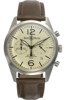 BR 126 Original Beige Stainless Steel Automatic