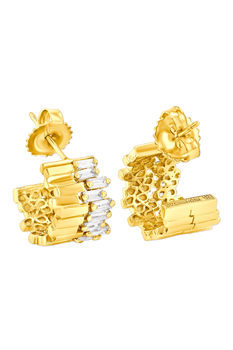 Golden Hoop Earrings