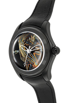 Bubble Dani Olivier PVD Black and Stainless Steel Automatic