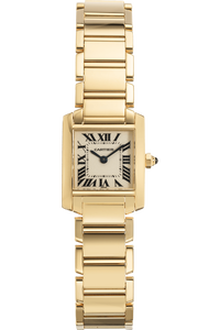 Tank Francaise Yellow Gold Quartz