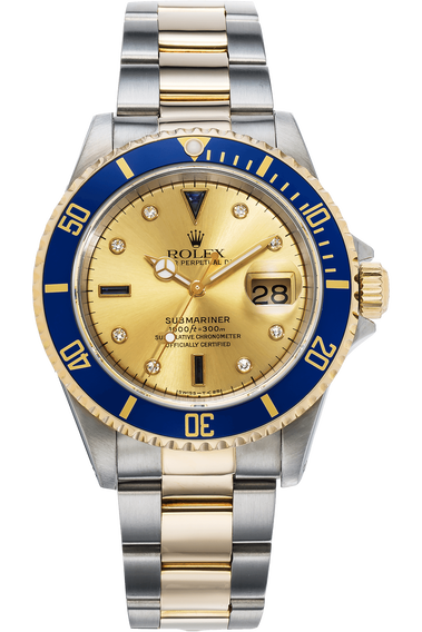Submariner Circa 1991 Yellow Gold and Stainless Steel Automatic