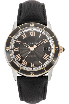Ronde Croisiere de Cartier Rose Gold and Stainless Steel