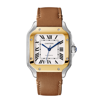 Cartier Santos de Cartier Yellow Gold Steel W2SA0007
