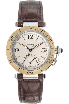 Pasha Power Reserve Yellow Gold and Stainless Steel Automatic