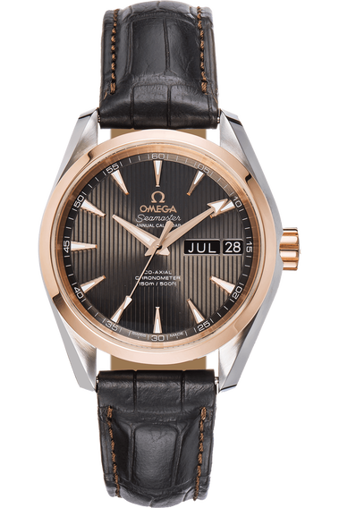 Seamaster Aqua Terra Co-Axial Annual Calendar Rose Gold and Stainless Steel Automatic