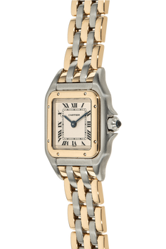 Panthere Yellow Gold and Stainless Steel Quartz