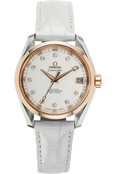 Seamaster Aqua Terra Co-Axial Rose Gold and Stainless Steel Automatic