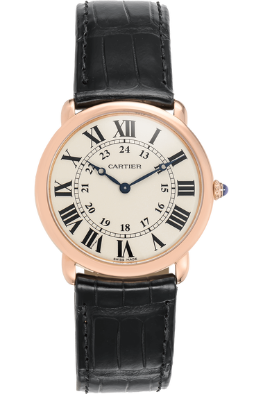 Ronde Solo Louis Cartier Rose Gold Manual