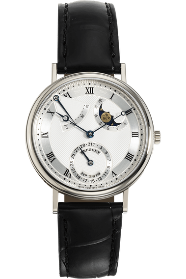 Classique Power Reserve Moon Phase White Gold Automatic