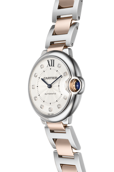 Ballon Bleu Rose Gold and Stainless Steel Automatic