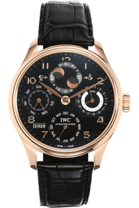 Portuguese Perpetual Calendar Hemisphere Moonphase Rose Gold Automatic