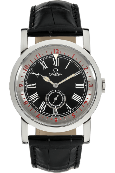 natuurlijk Sturen Flash Pre-Owned Omega Pilot Herrenuhr (51613411001001)