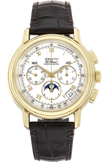El Primero Chronomaster Moon Phase Yellow Gold Automatic