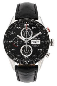 Carrera Calibre 16 Day-Date Chronograph Stainless Steel Automatic