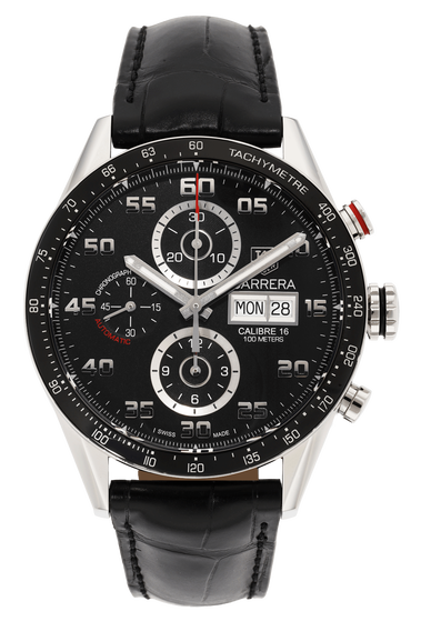 Carrera Calibre 16 Day-Date Chronograph Stainless Steel Automatic