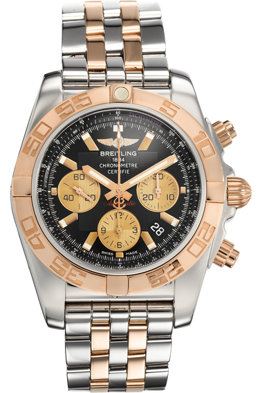 Chronomat B01 Rose Gold and Stainless Steel Automatic