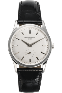 Calatrava Reference 5196 White Gold Manual