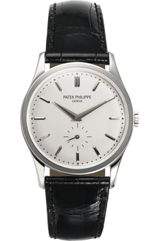 Calatrava Reference 5196 White Gold Manual