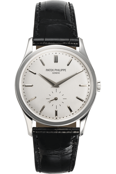 Calatrava Reference 5196 White Gold Manual