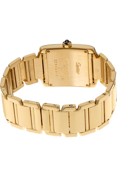 Tank Francaise Yellow Gold Quartz