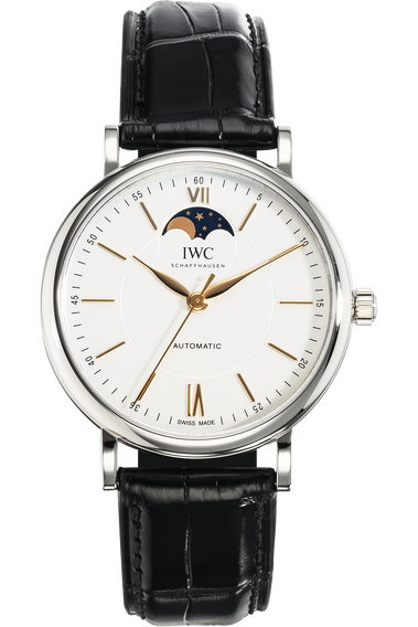 Portofino Moon Phase Stainless Steel Automatic