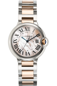 Ballon Bleu Rose Gold and Stainless Steel Automatic