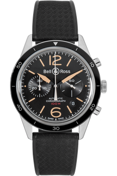 BR 126 Sport Heritage Chronograph Stainless Steel Automatic