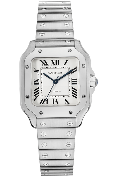 Pre Owned Cartier Santos de Cartier Stainless Steel Automatic