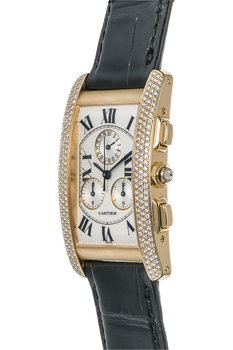 Tank Americane Chronograph Yellow Gold Quartz