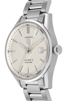 Carrera Calibre 5 Stainless Steel Automatic