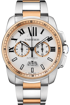 激安/新作 Cartier Calibre de Cartier Chronograph (W7100042) 時計
