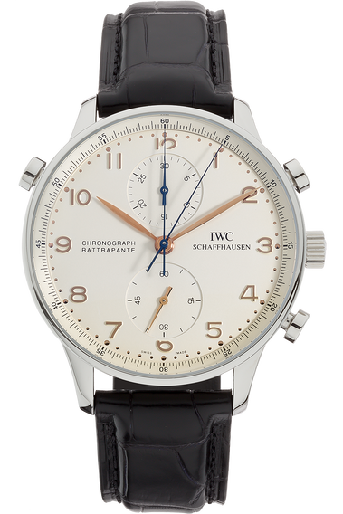 Portuguese Rattrapante Chronograph Stainless Steel Automatic
