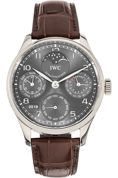 Portuguese Perpetual Calendar White Gold Automatic