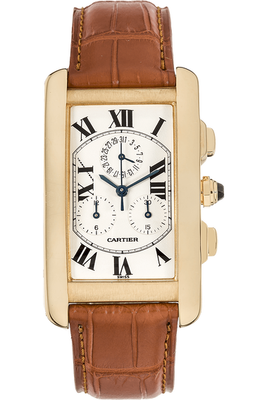 Tank Americaine Chronograph Yellow Gold Quartz