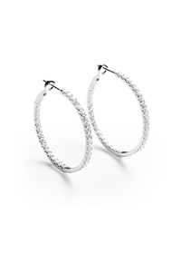 Classics Diamond Hoops