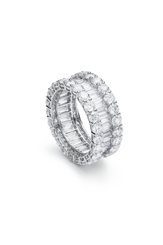 Baguette Love Ring