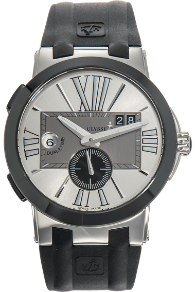 Executive Dual Time Ceramic and Stainless Steel Automatic