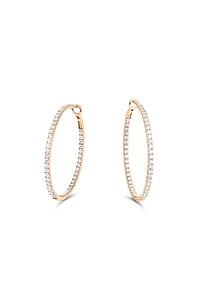 Diamond Hoops 3.26 ct.