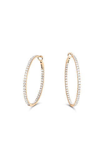 Diamond Hoops 3.26 ct.